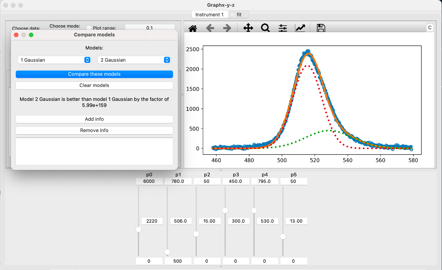 Graphx-y-z app screenshot